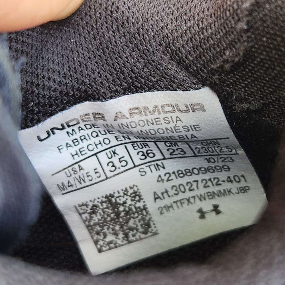 Under Armour Women Sneakers Pink Fat Tire Aventure Pro Trail Running Size 5.5 - Picture 11 of 13